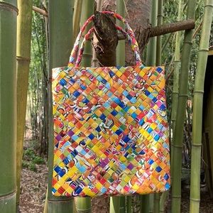 Quirky, eclectic & unique purse, tote or catch-all bag.